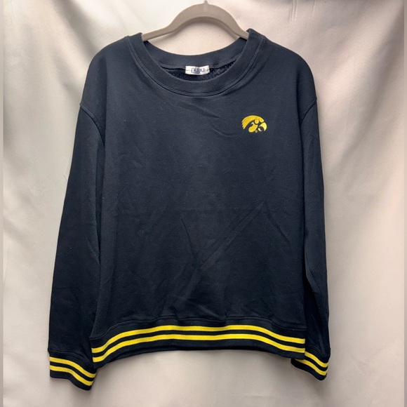 NUYU Iowa Hawkeyes Sweatshirt with mesh back Size Large - Picture 2 of 7